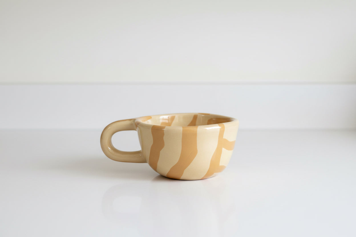 1Pc Ceramic Mugs Coffee Cups Irregular Flower Milk Tea Cup Ins Korean Style Oatmeal Breakfast Mug Drinkware Kitchen