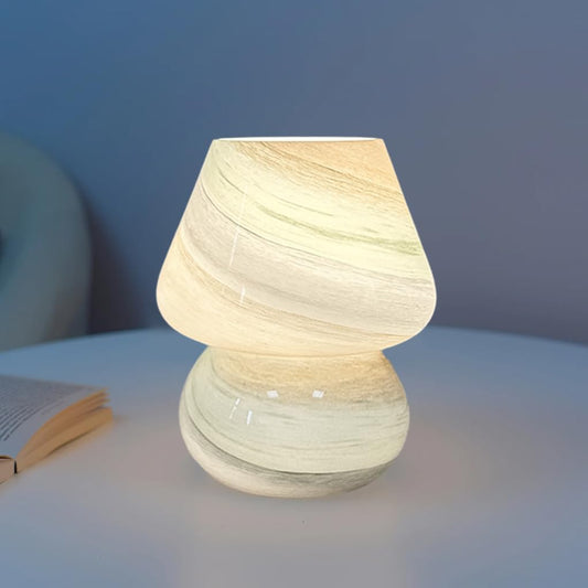 Mushroom Lamp Glass Table Bedside Lamps