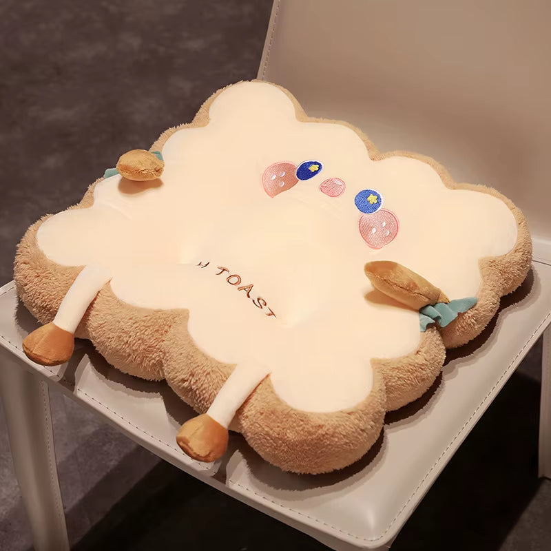 Thickened Toast Cushions Office Chair Cushion Pillow Winter Tatami Butt Cushions Sofa Bay Windows Living Room Floor Cushions
