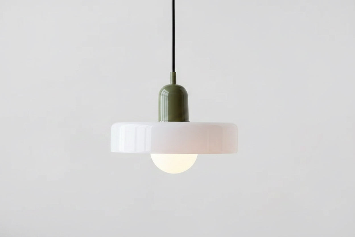 Nordic Glass Bauhaus Dining Room Chandelier Living Room Bedroom Bar Retro Coffee Shop Decoration Chandelier Lighting Fixtures