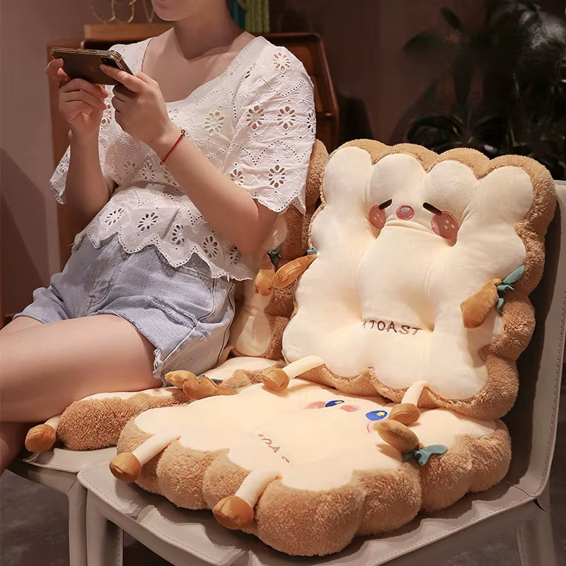Thickened Toast Cushions Office Chair Cushion Pillow Winter Tatami Butt Cushions Sofa Bay Windows Living Room Floor Cushions