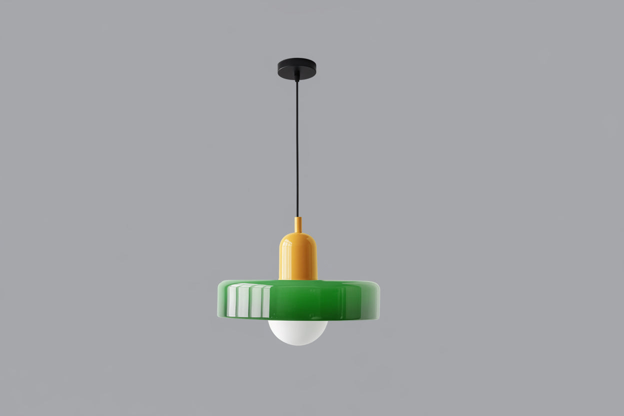 Nordic Glass Bauhaus Dining Room Chandelier Living Room Bedroom Bar Retro Coffee Shop Decoration Chandelier Lighting Fixtures