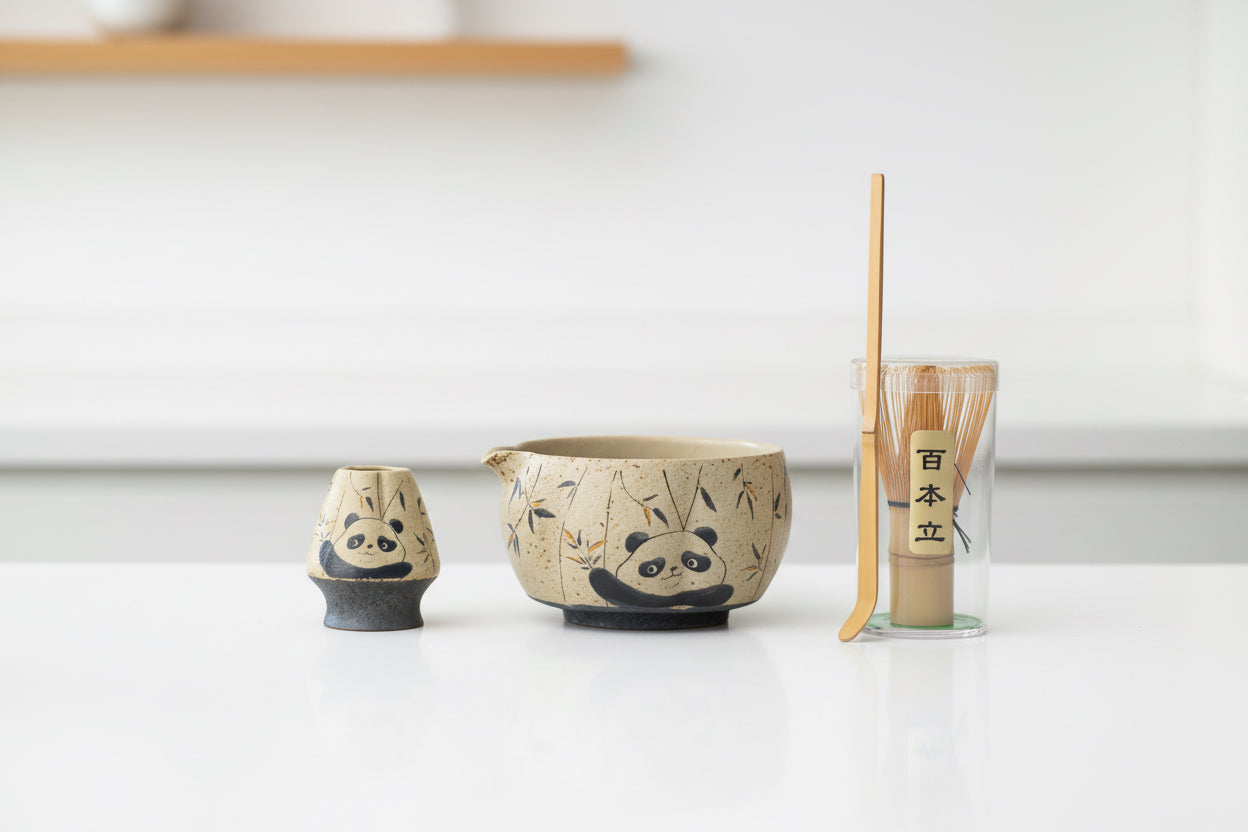 2-8PCS Japanese Flint Red Matcha Making Set Bamboo Matcha Brush Exquisite Matcha Bowl Box with Whisk Sumptuous Tea Tools Gifts