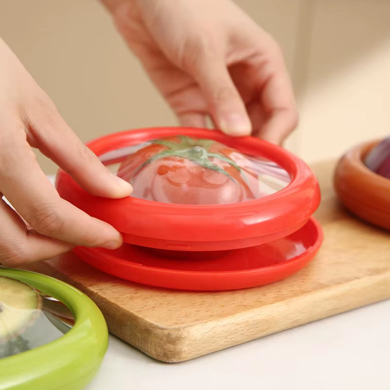 Kitchen Transparent Reusable Airtight Fresh Storage Storage Box for Fruits and Vegetables Easy to Clean Kitchen Gadgets