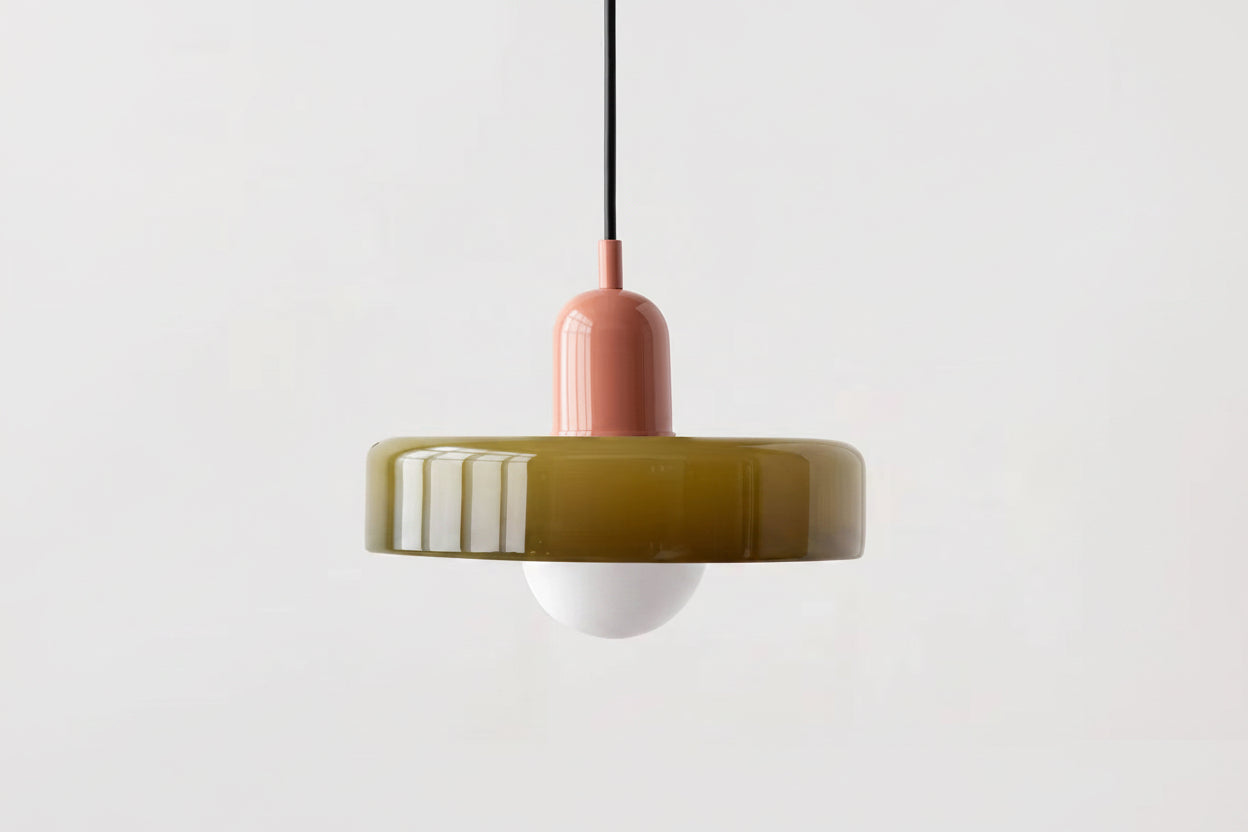Nordic Glass Bauhaus Dining Room Chandelier Living Room Bedroom Bar Retro Coffee Shop Decoration Chandelier Lighting Fixtures
