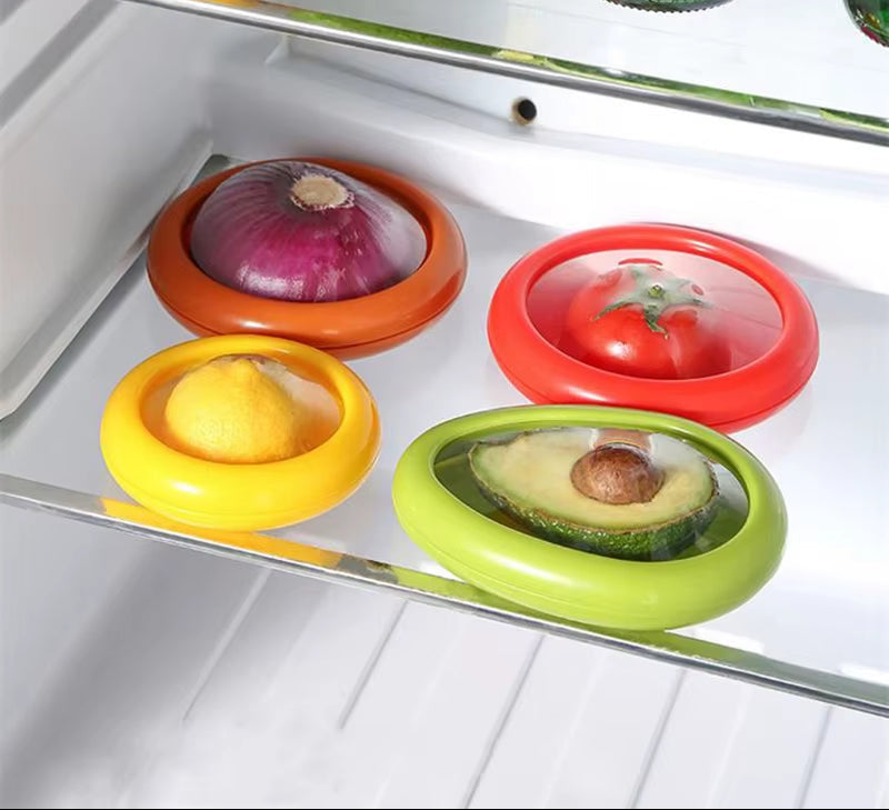 Kitchen Transparent Reusable Airtight Fresh Storage Storage Box for Fruits and Vegetables Easy to Clean Kitchen Gadgets