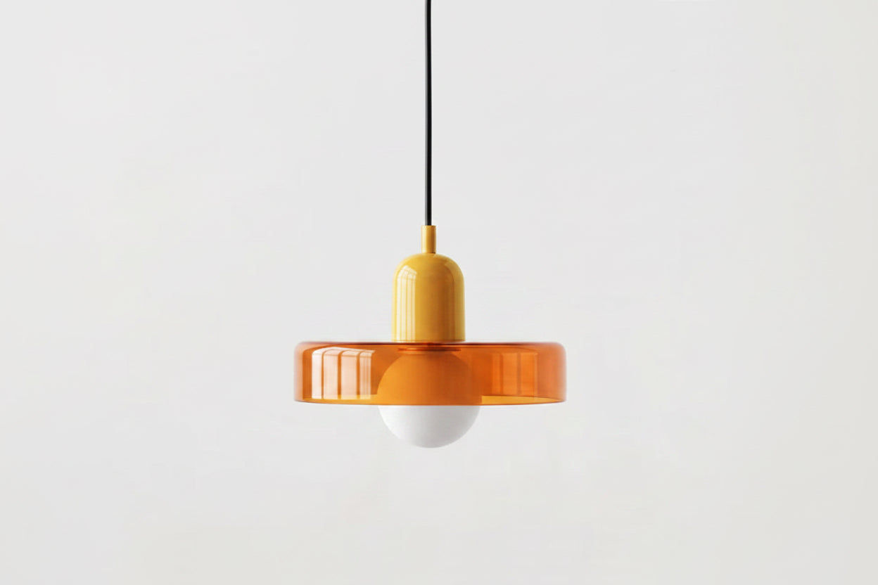 Nordic Glass Bauhaus Dining Room Chandelier Living Room Bedroom Bar Retro Coffee Shop Decoration Chandelier Lighting Fixtures