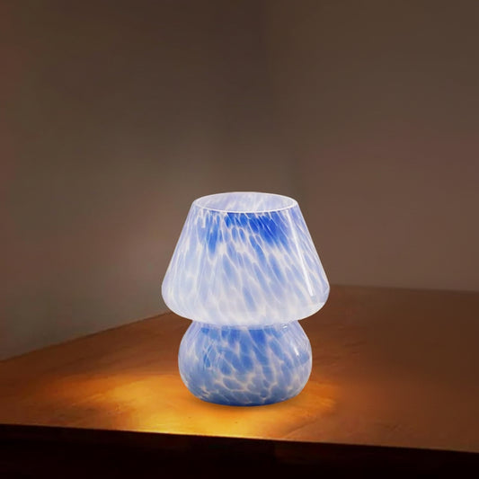 Mushroom Lamp Glass Table Bedside Lamps